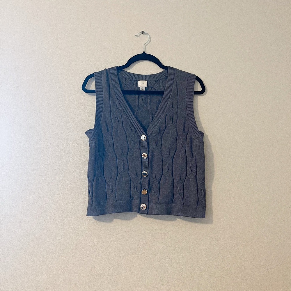 Gray vest